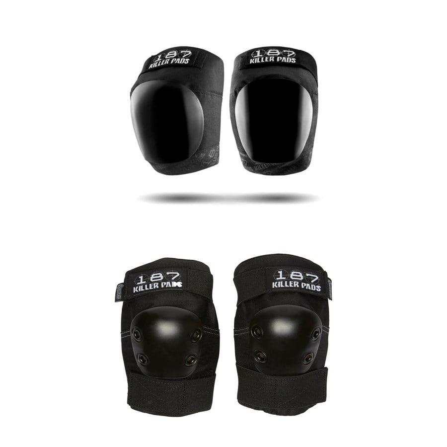 187 Pro Skateboard Knee Pads + 187 Pro Skateboard Elbow Pads