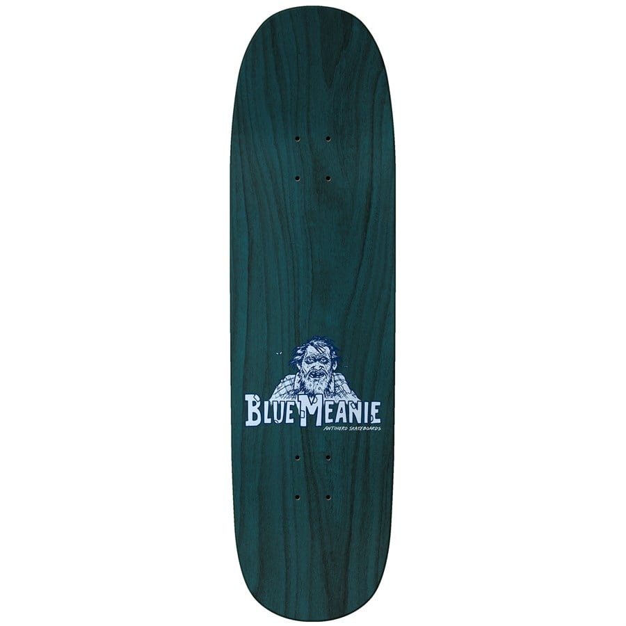 Anti Hero Shaped Eagle Overspray Blue Meanie 8.75 Skateboard Deck