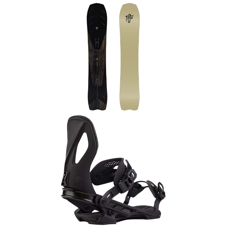 Arbor Bryan Iguchi Pro Snowboard + Cypress Snowboard Bindings 2026