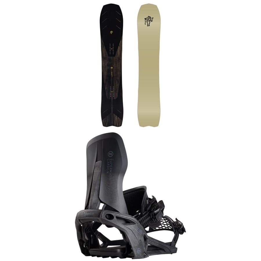 Arbor Bryan Iguchi Pro Snowboard + Nidecker Supermatic Carbon Snowboard Bindings 2026