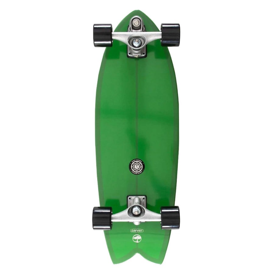 Arbor C7 Surfskate Black Rose MFG Cruiser Skateboard Complete