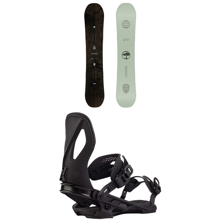 Arbor Formula Snowboard + Cypress Snowboard Bindings 2026