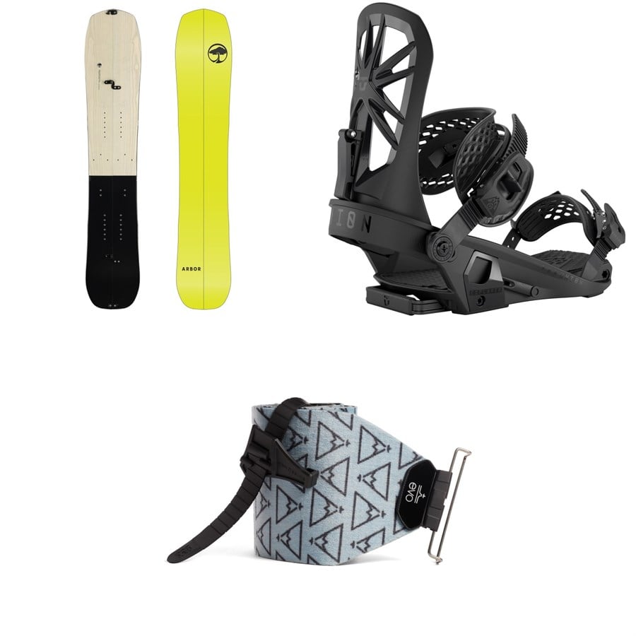 Arbor Landmark Splitboard + Union Explorer Splitboard Bindings + Evo X Pomoca Pro Glide Splitboard Skins 2026