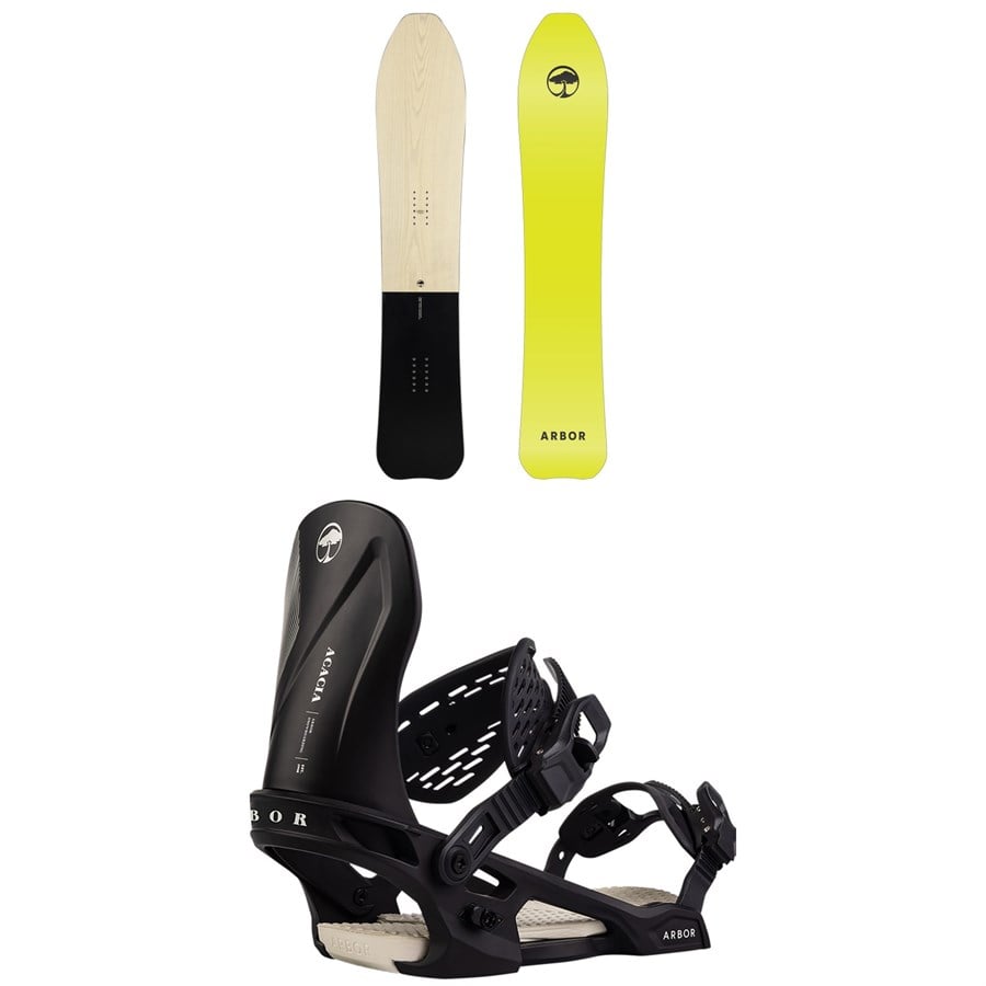 Arbor Madre Snowboard + Acacia Snowboard Bindings - Women's 2026