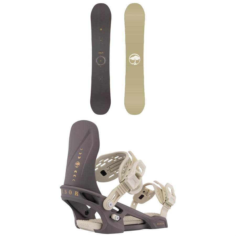 Arbor Mantra Decon Snowboard + Acacia Snowboard Bindings - Women's 2026