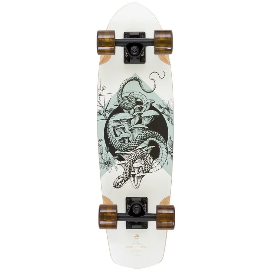 Arbor Pocket Rocket Bamboo Cruiser Skateboard Complete
