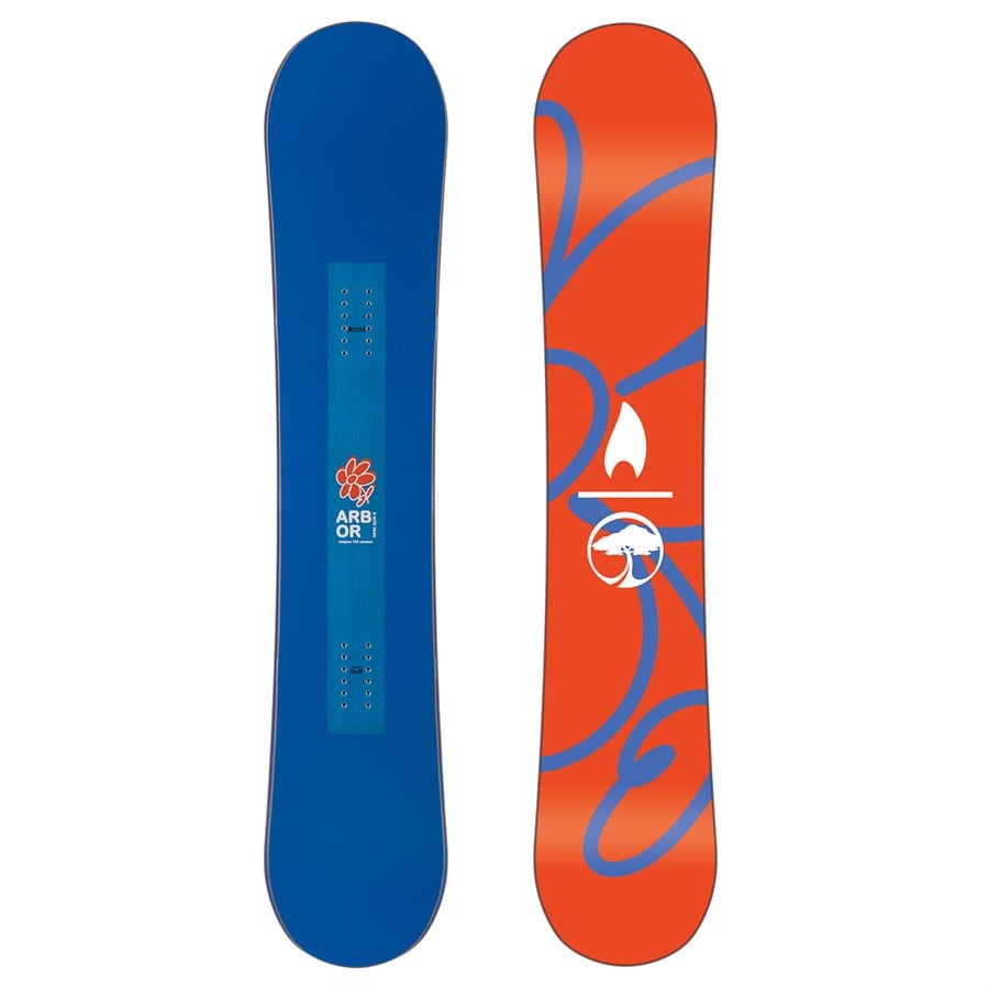 Arbor Relapse Snowboard 2025 + Hemlock Snowboard Bindings 2024