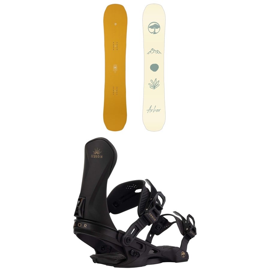 Arbor Swoon Decon Snowboard + Sequoia Snowboard Bindings - Women's 2026
