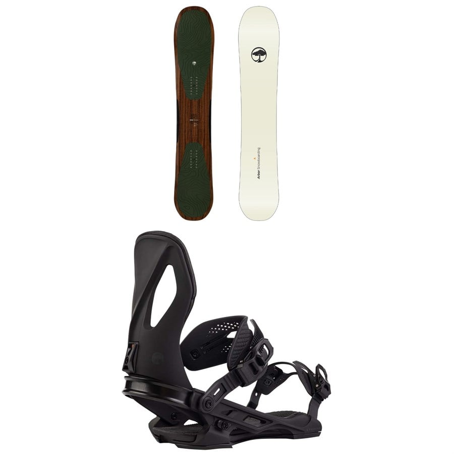 Arbor Verado Snowboard + Cypress Snowboard Bindings 2026