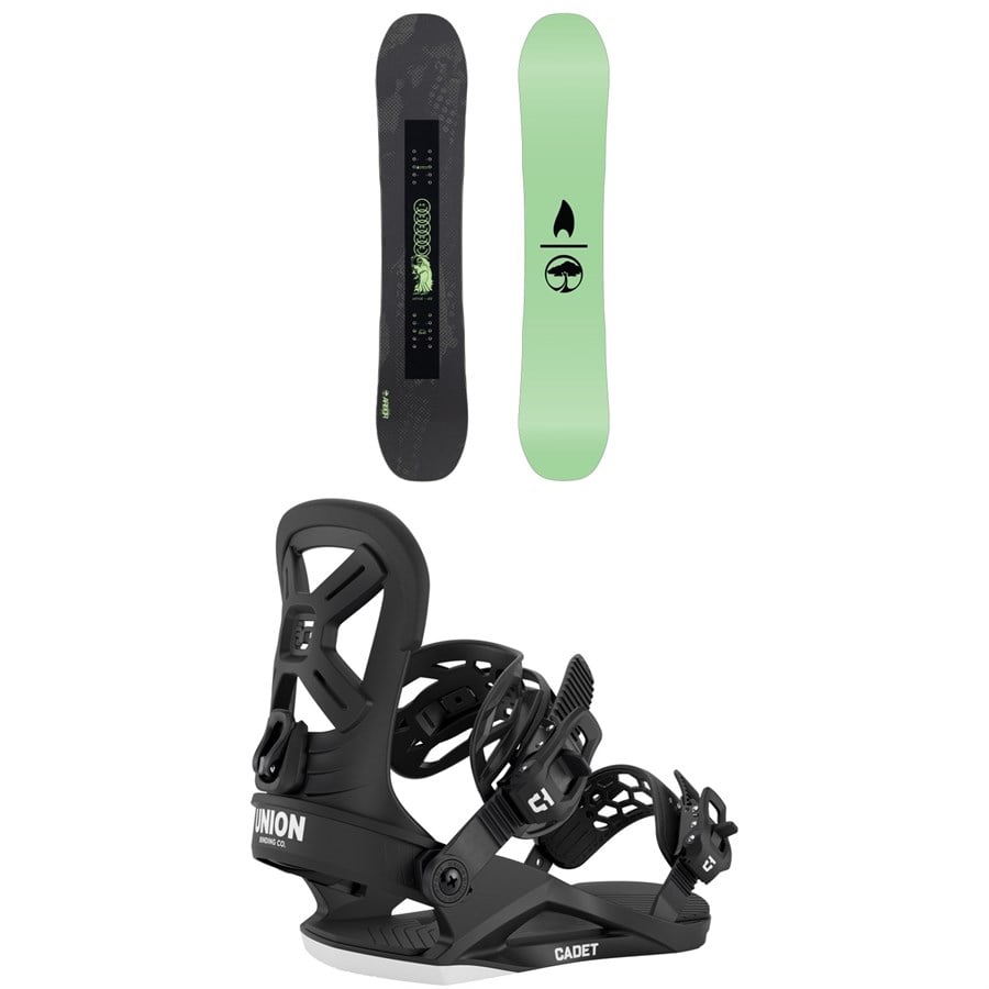 Arbor Votive Snowboard + Union Cadet Snowboard Bindings - Kids' 2026