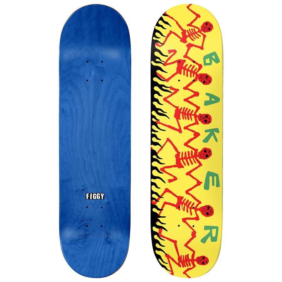 Baker Figgy Dancing Skellies 8.5 Skateboard Deck