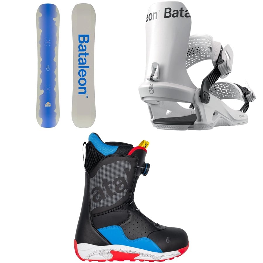 Bataleon Blow Snowboard + Chaos HW Snowboard Bindings + Twist Boa Snowboard Boots 2026