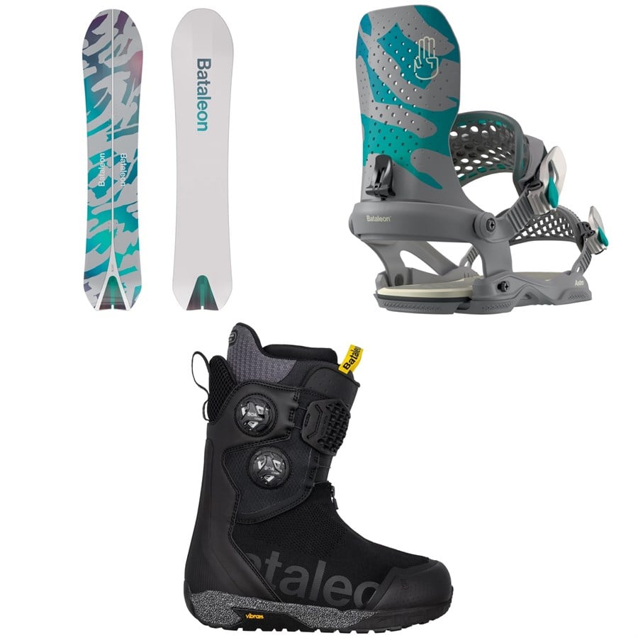 Bataleon Cameleon Snowboard + Astro AW Snowboard Bindings + Acid Boa Snowboard Boots 2026