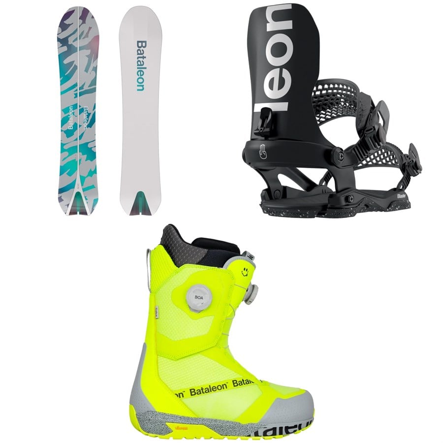 Bataleon Cameleon Snowboard + Blaster AW Fase Snowboard Bindings + Salsa Boa Snowboard Boots 2026