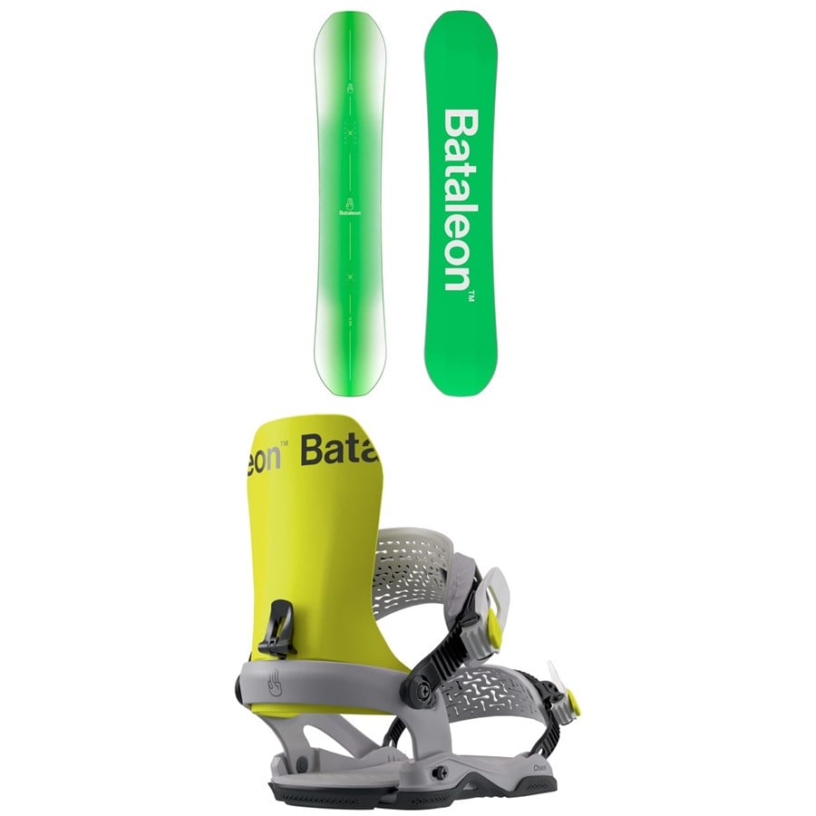 Bataleon Chaser Snowboard + Chaos AW Snowboard Bindings 2026