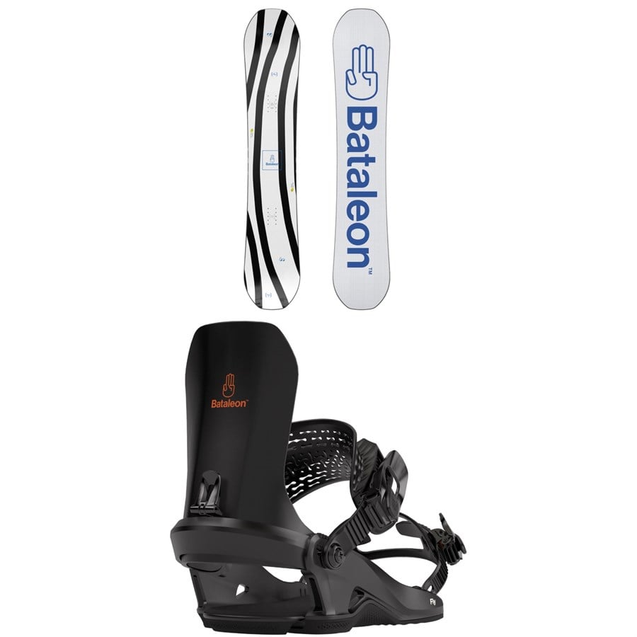 Bataleon Chaser Snowboard + Fly Snowboard Bindings 2025