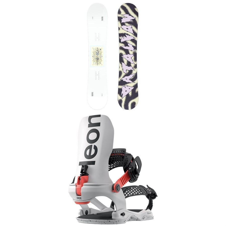 Bataleon Disaster Snowboard + Blaster AW Fase Snowboard Bindings 2026