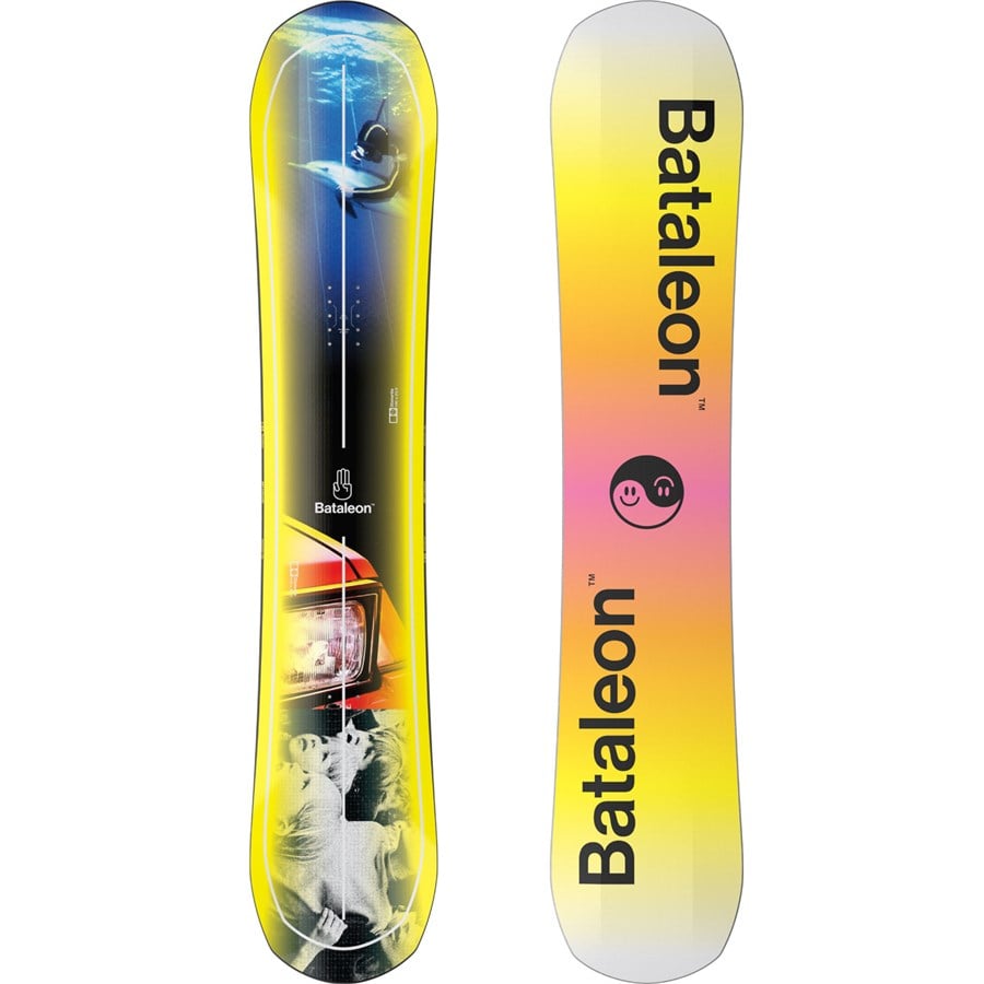 Bataleon Distortia Snowboard + Donna Heelwrap Snowboard Bindings - Women's