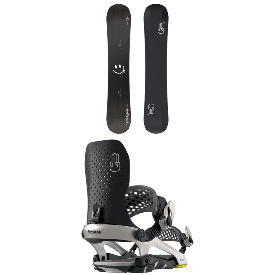 Bataleon Evil Twin+ Snowboard + Astro FW Snowboard Bindings 2026