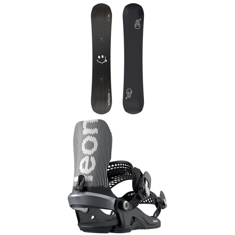 Bataleon Evil Twin+ Snowboard + Blaster HW Snowboard Bindings 2026