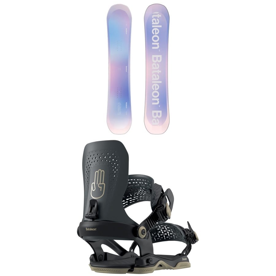 Bataleon Feelbetter Snowboard + Donna AW Snowboard Bindings - Women's 2026