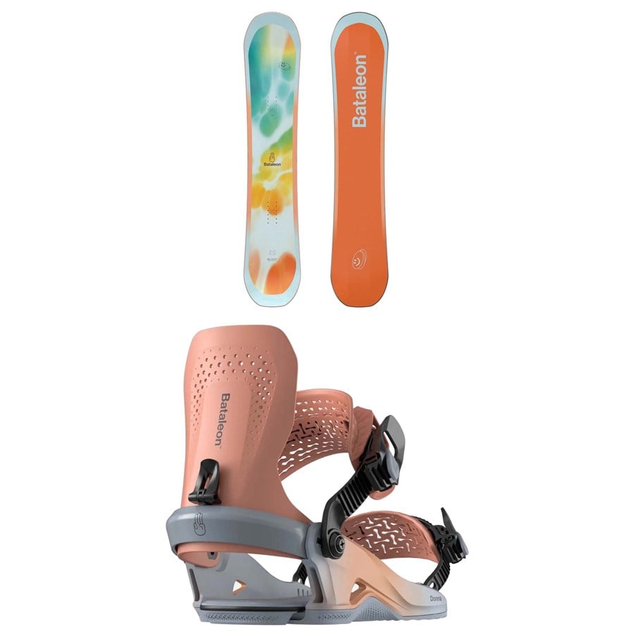 Bataleon Feelbetter Snowboard + Donna Heelwrap Snowboard Bindings - Women's 2025