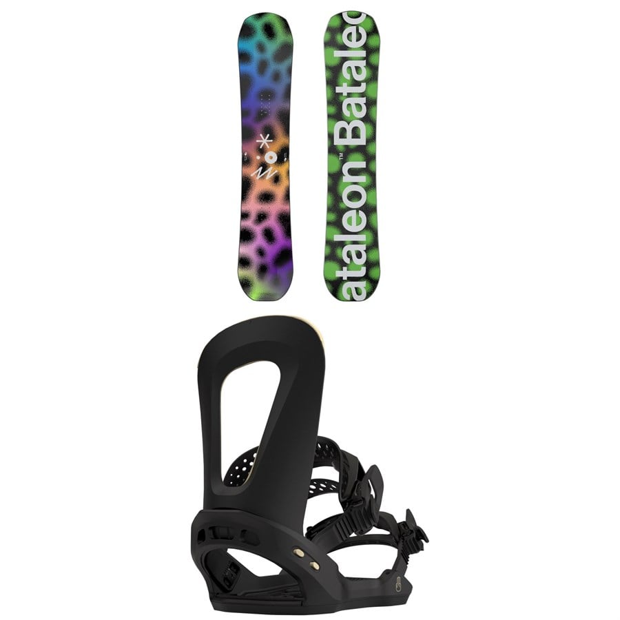 Bataleon Fun.Kink Snowboard + Blow Snowboard Bindings
