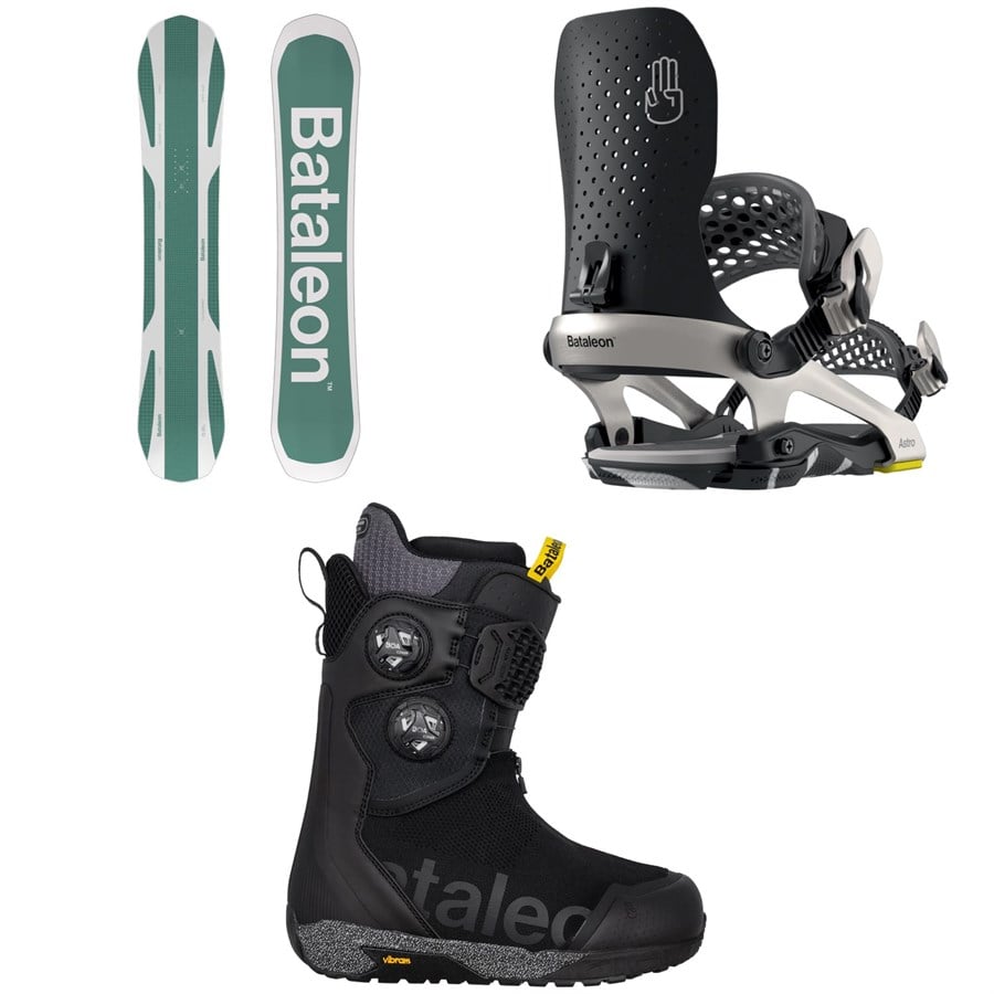 Bataleon Goliath Snowboard + Astro FW Snowboard Bindings + Acid Boa Snowboard Boots 2026