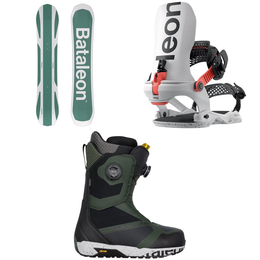 Bataleon Goliath Snowboard + Blaster AW Fase Snowboard Bindings + Salsa Boa Snowboard Boots 2026