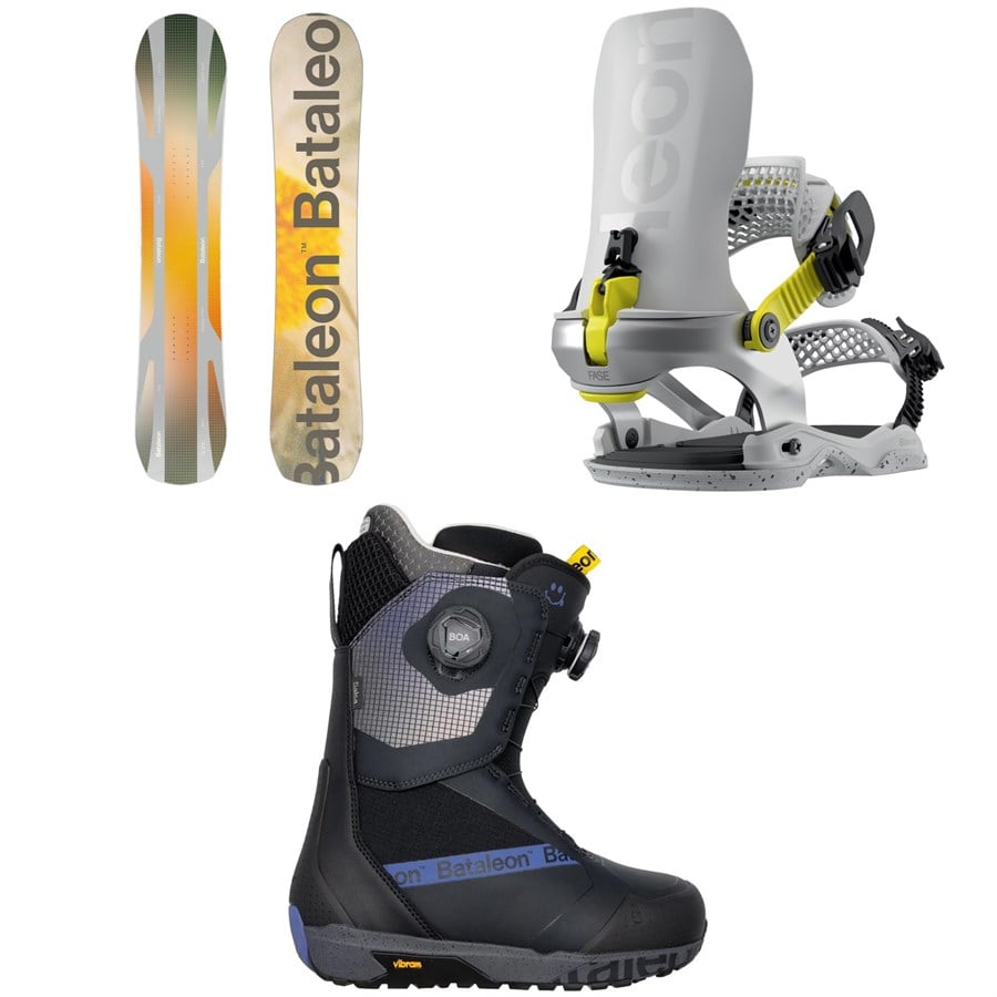 Bataleon Push Up Snowboard + Blaster AW Fase Snowboard Bindings + Salsa Boa Snowboard Boots - Women's 2026