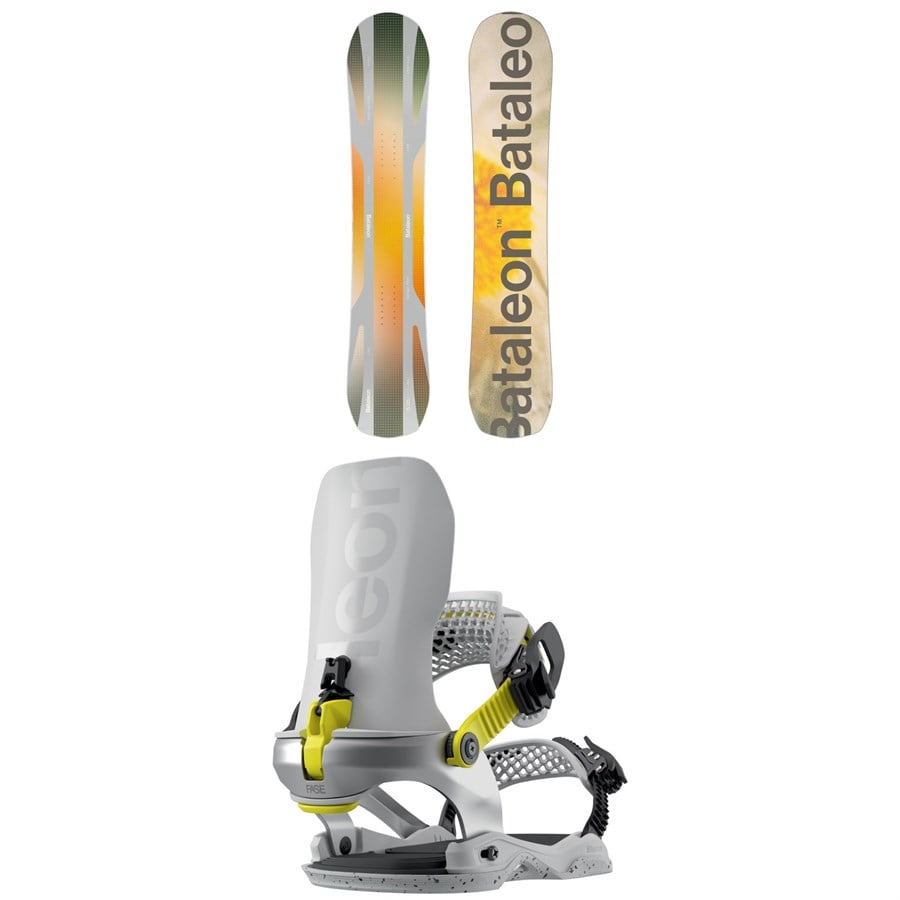Bataleon Push Up Snowboard + Blaster AW Fase Snowboard Bindings - Women's 2026