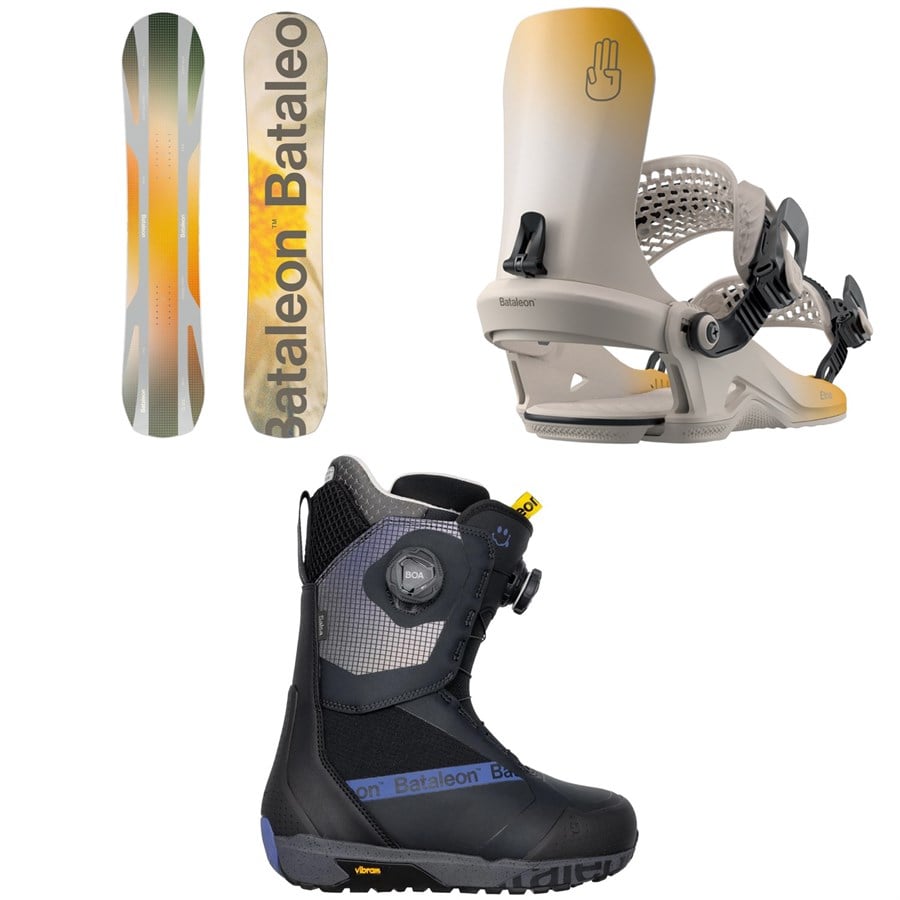 Bataleon Push Up Snowboard + Etna HW Snowboard Bindings + Salsa Boa Snowboard Boots - Women's 2026