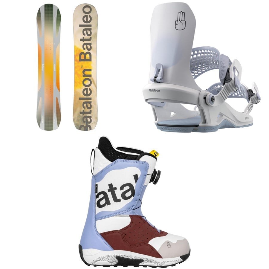 Bataleon Push Up Snowboard + Etna HW Snowboard Bindings + Twist Boa Snowboard Boots - Women's 2026