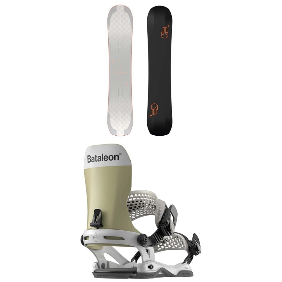 Bataleon Push Up+ Snowboard + Etna Snowboard Bindings - Women's 2025