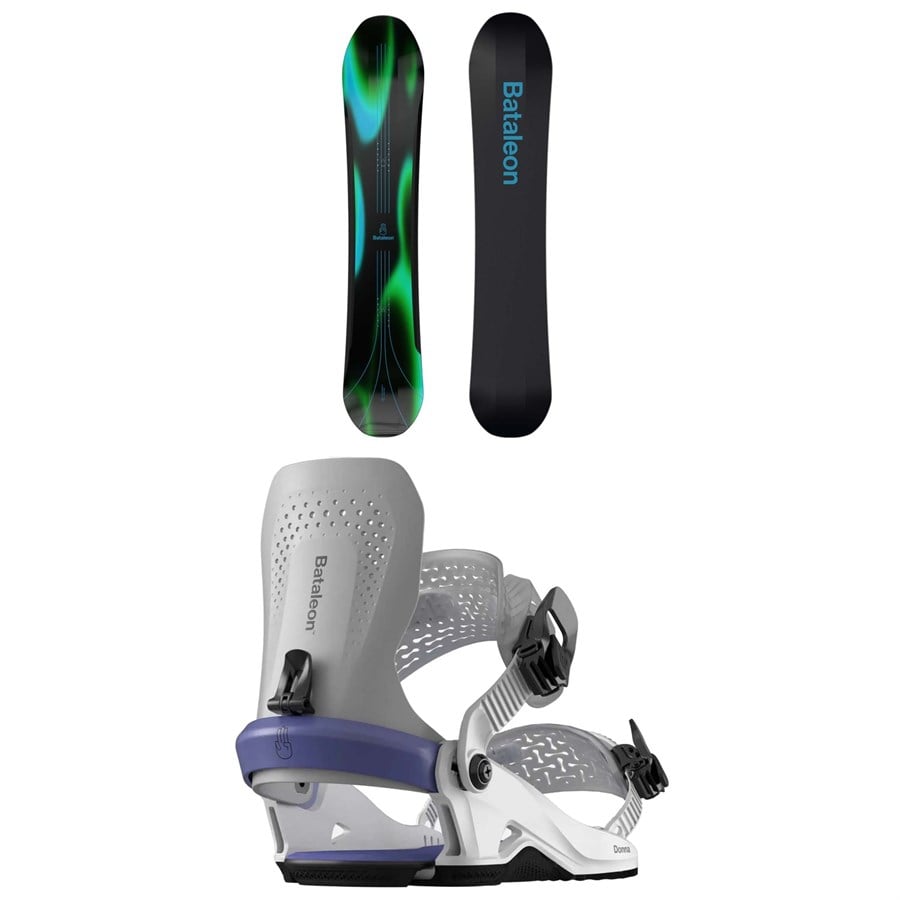 Bataleon Thunderstorm Snowboard + Donna Heelwrap Snowboard Bindings - Women's 2025