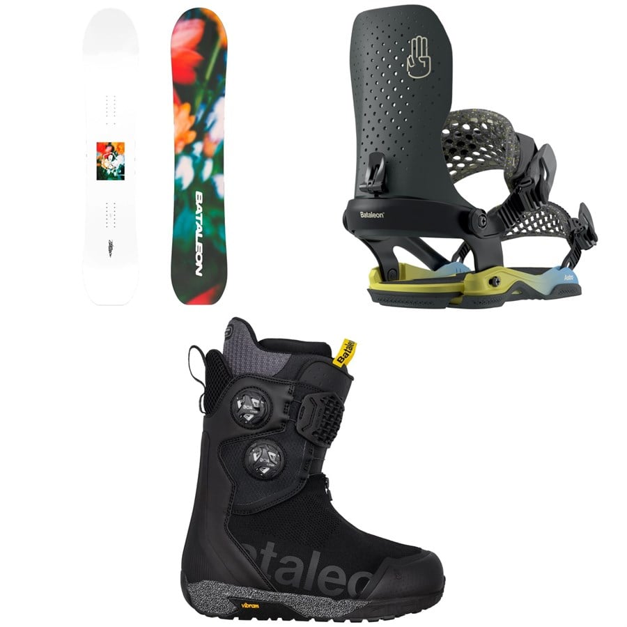 Bataleon Tornado X Beyond Medals Snowboard + Astro AW Snowboard Bindings + Acid Boa Snowboard Boots 2026