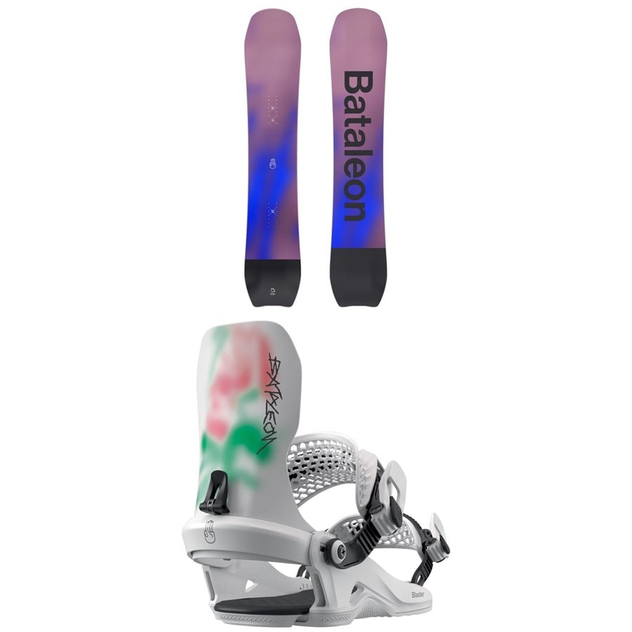 Bataleon Whatever Snowboard + Blaster HW Snowboard Bindings 2026