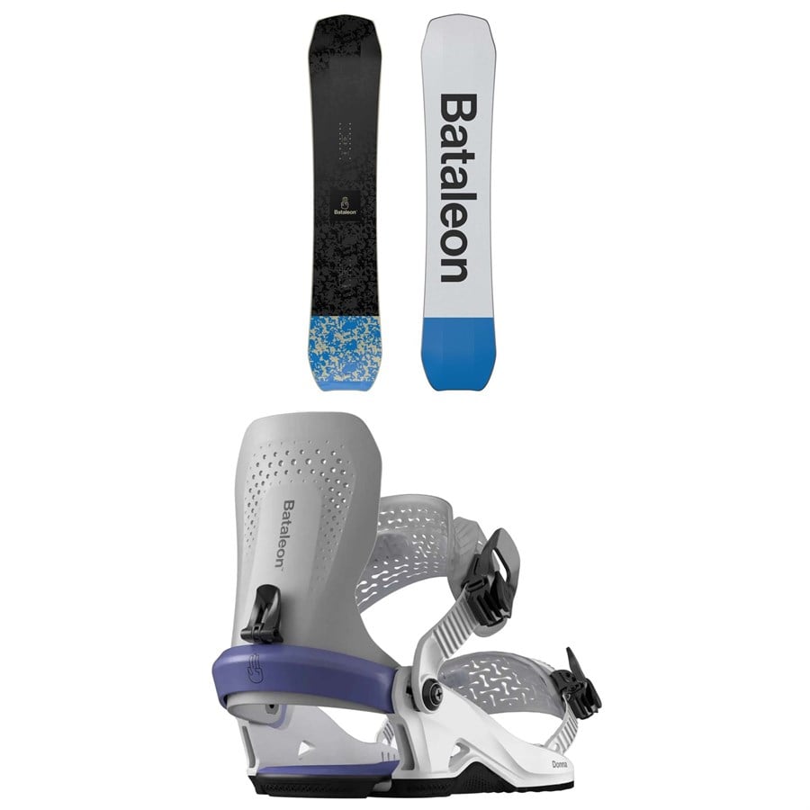 Bataleon Whatever Snowboard + Donna Heelwrap Snowboard Bindings - Women's 2025
