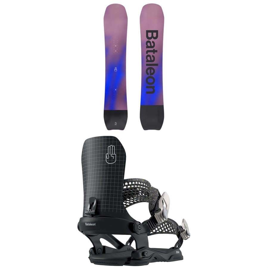 Bataleon Whatever Snowboard + Etna AW Snowboard Bindings - Women's 2026
