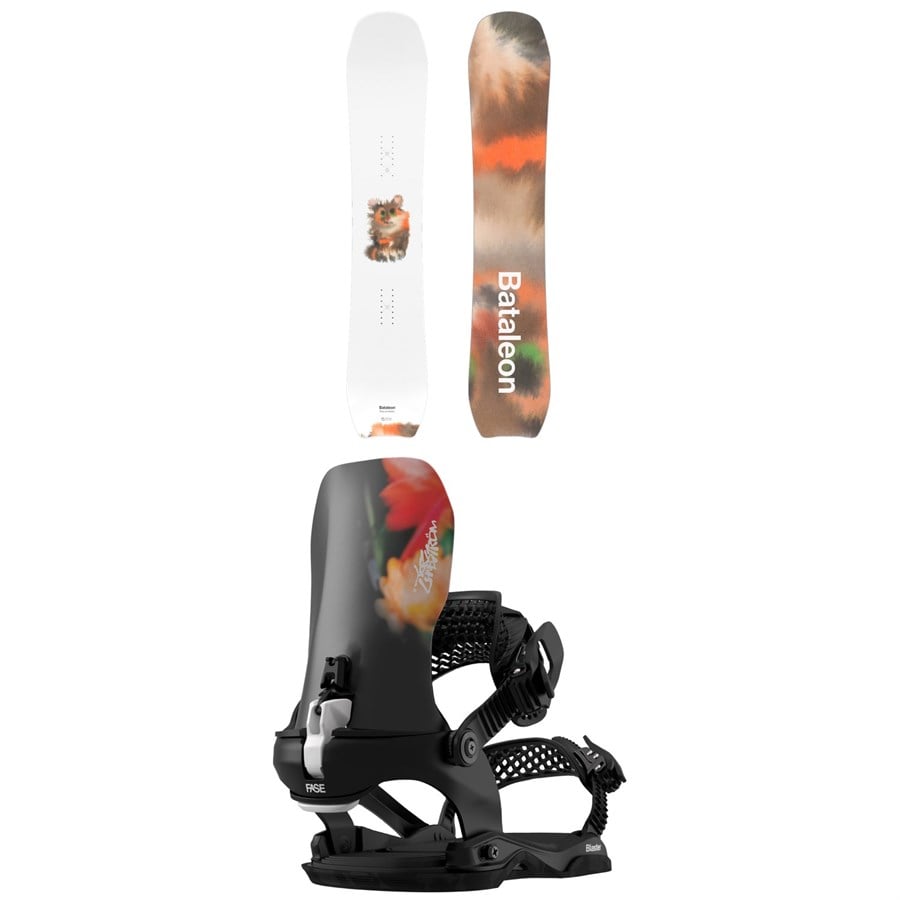 Bataleon Whatever X Rop Van Mierlo Snowboard + Blaster Pro AW Fase Snowboard Bindings 2026