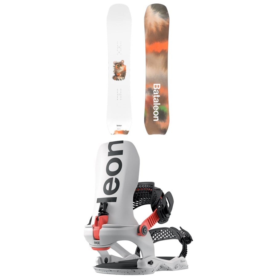 Bataleon Whatever X Rop Van Mierlo Snowboard + Blaster AW Fase Snowboard Bindings 2026