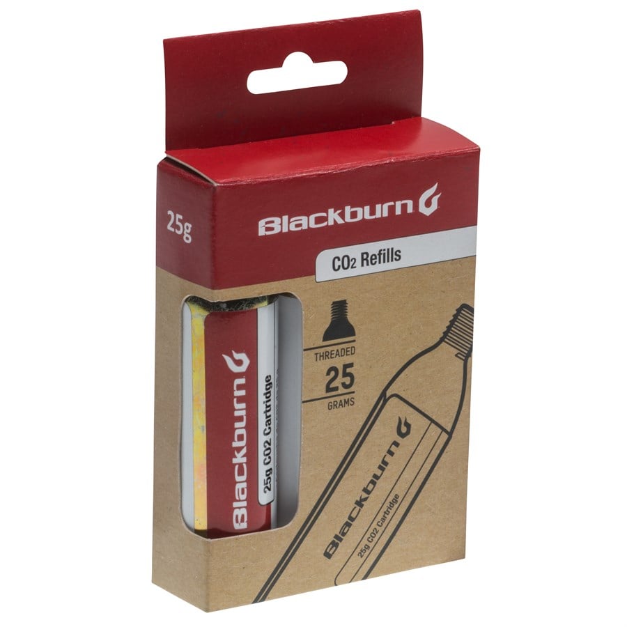 Blackburn Threaded 25g (3 pk) CO2 Cartridge Refills