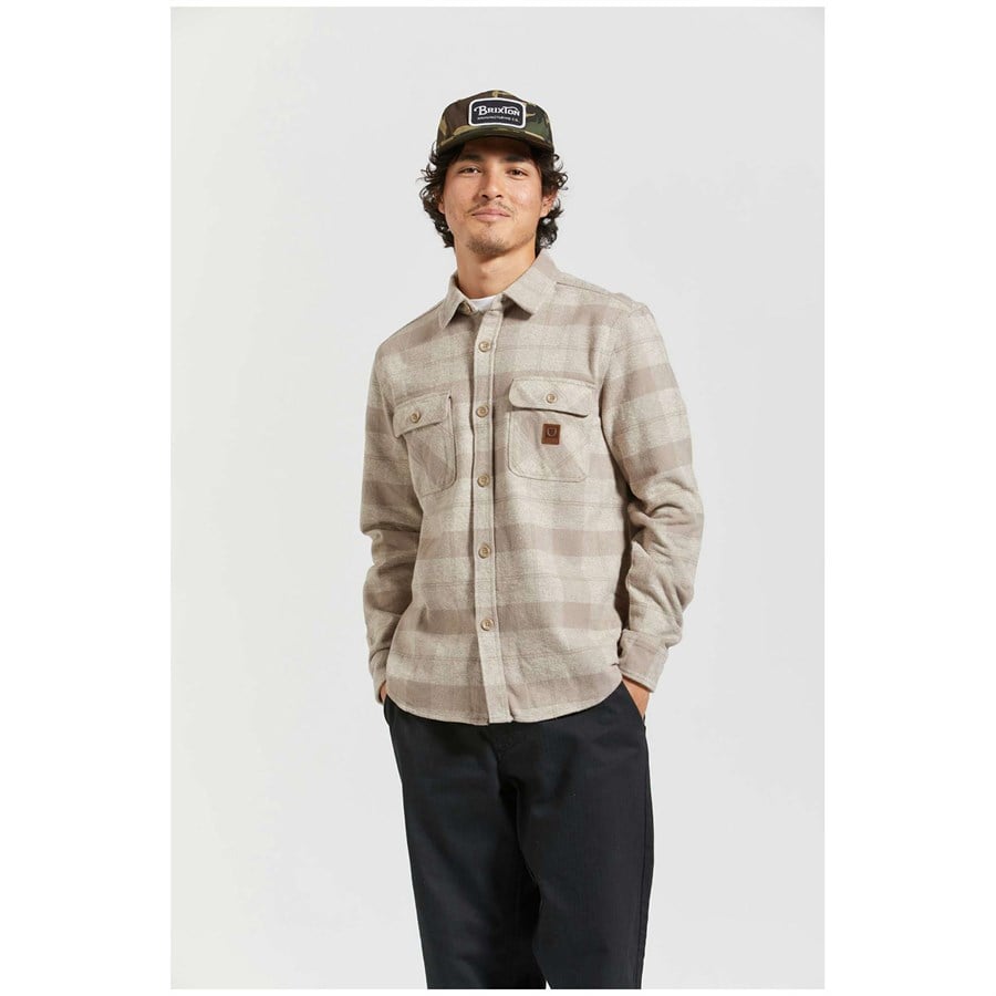 Brixton Bowery Heavy Weight Long-Sleeve Flannel - Men's