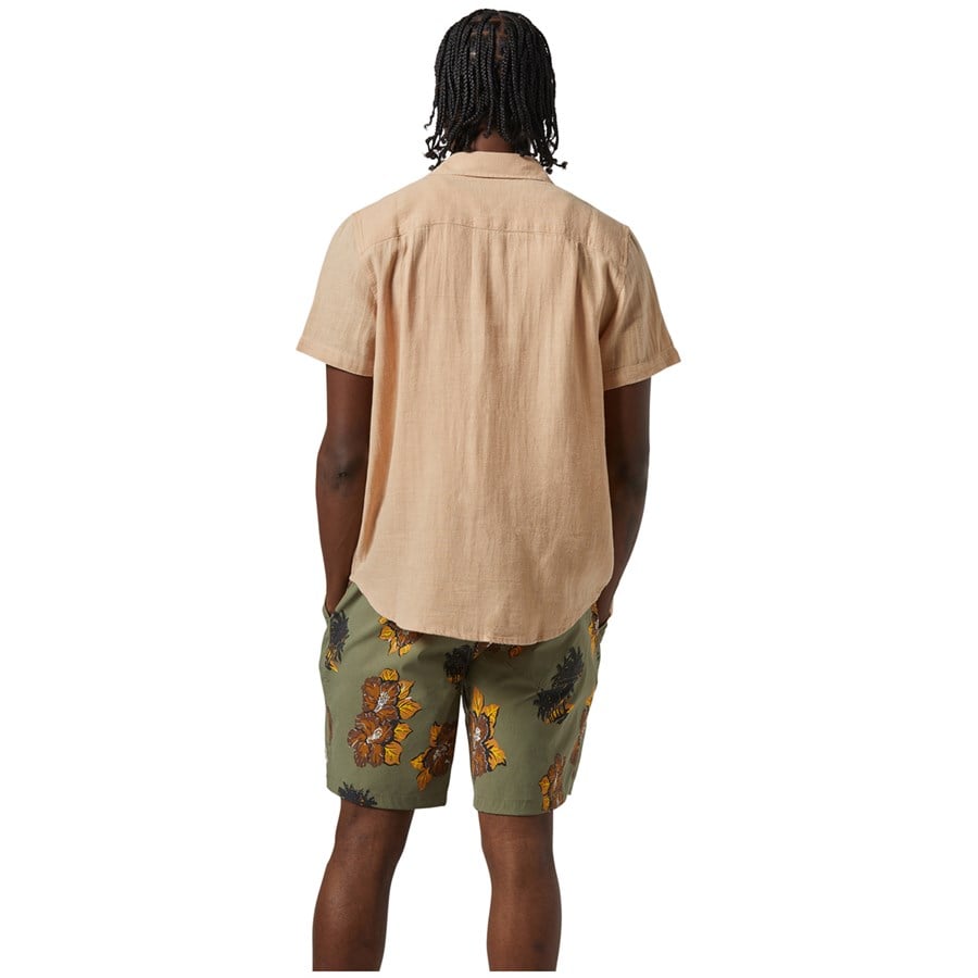 Brixton Charter Organic Cotton Short-Sleeve Shirt - Men's