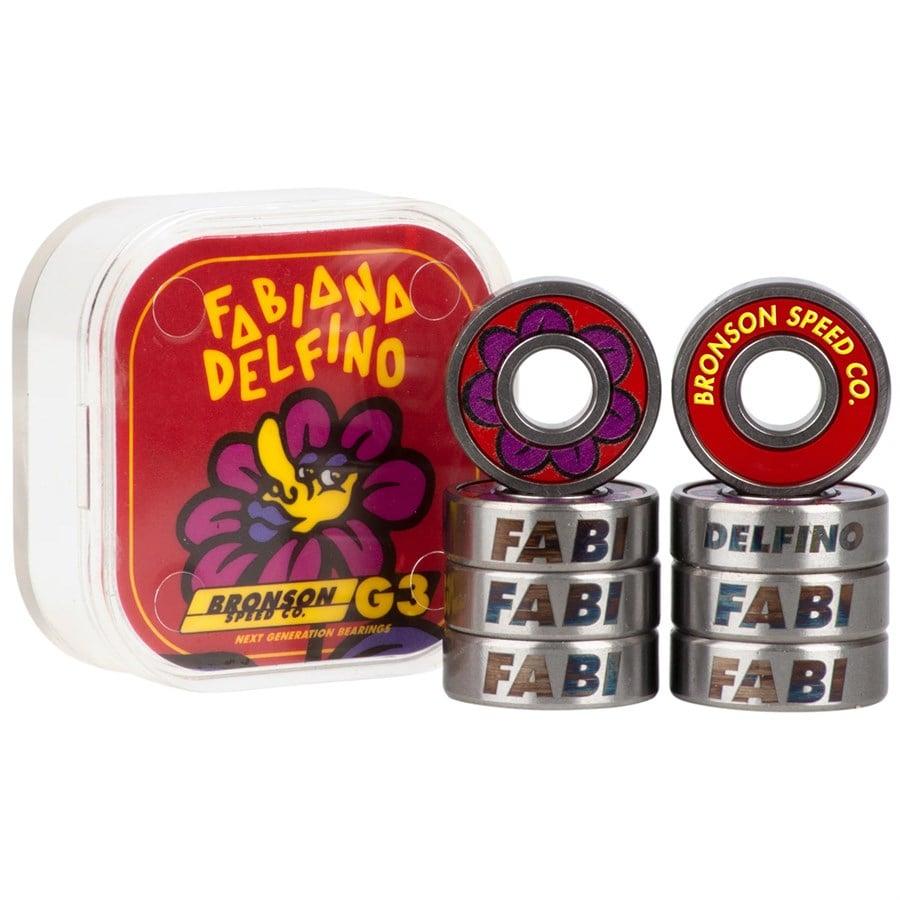 Bronson Speed Co. G3 Fabiana Delfino Pro Skateboard Bearings