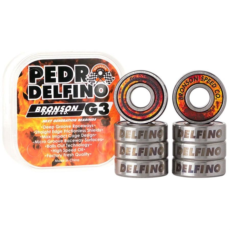 Bronson Speed Co. G3 Pedro Delfino Pro Skateboard Bearings