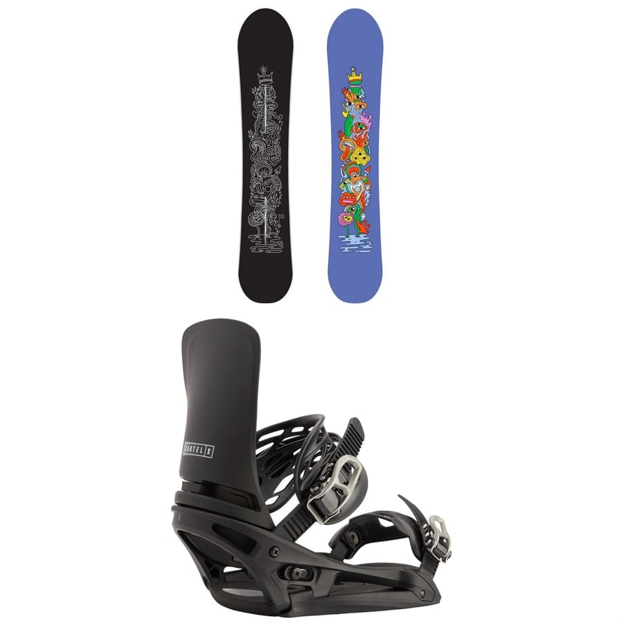Burton Counterbalance Snowboard + Cartel X EST Snowboard Bindings 2026