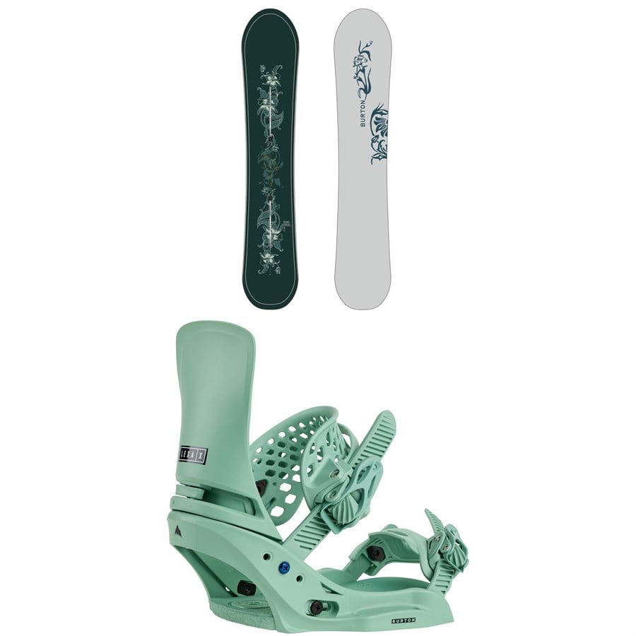 Burton Counterbalance Snowboard + Lexa X EST Snowboard Bindings - Women's 2026