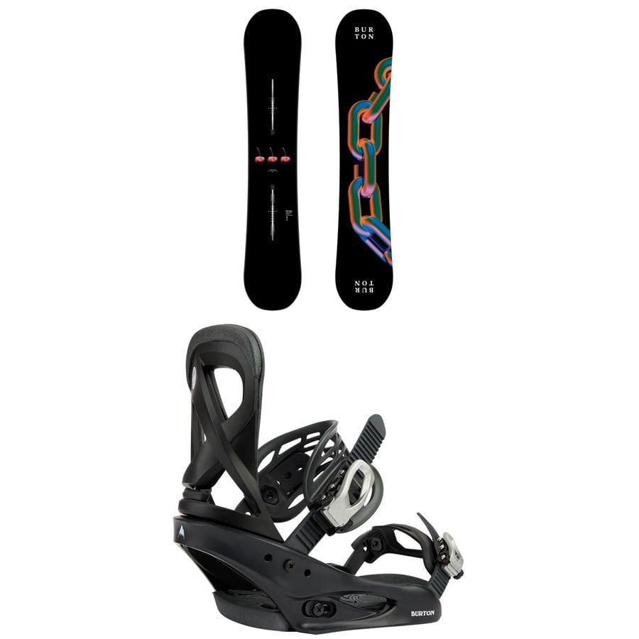 Burton Cultivator Snowboard + Scribe Snowboard Bindings - Women's 2026