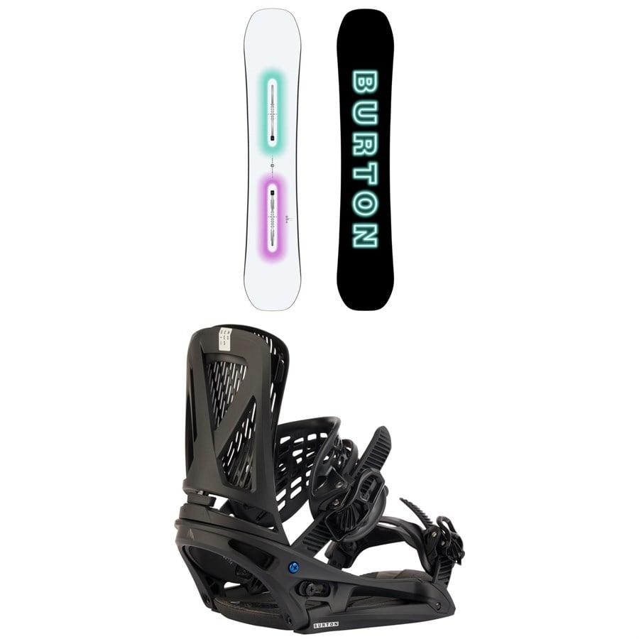 Burton Custom Snowboard + Genesis EST Snowboard Bindings 2026